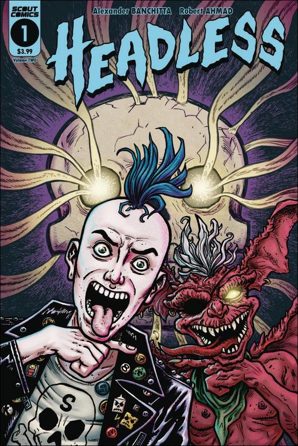 Headless Season 2 issue 1-B Evan Dorkin Cover