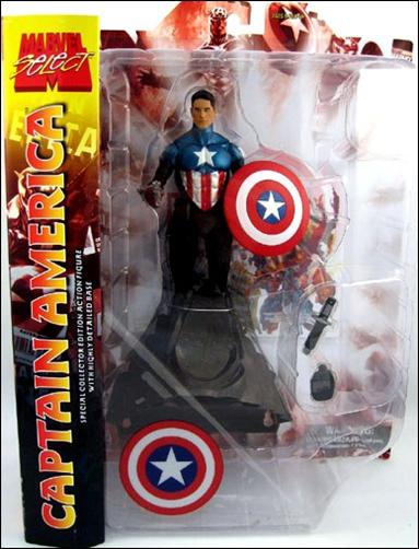 Marvel Select figure 39-B New Captain America (Unmasked)
