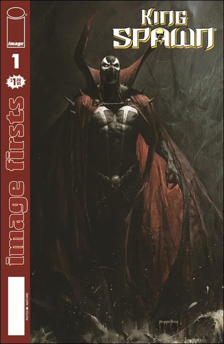 King Spawn issue 1-J Image Firsts Edition (2025) Cover