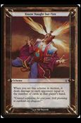 Magic the Gathering: Archenemy (Scheme Subset) card 23 Know Naught but Fire