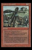 Magic the Gathering: Fallen Empires (Base Set) card 51 Dwarven Catapult
