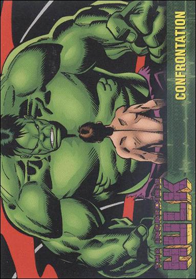 Incredible Hulk (Base Set) card 30 Confrontation