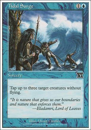 Magic the Gathering: 6th Edition (Base Set) card 102 Tidal Surge