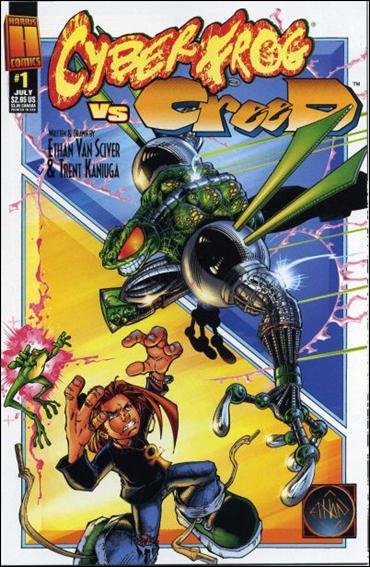 CyberFrog vs CreeD issue 1 Ethan Van Sciver Cover