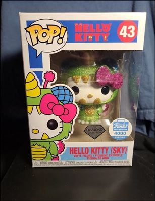 POP! Sanrio figure 43-B Hello Kitty (Sky) Diamond Collection 