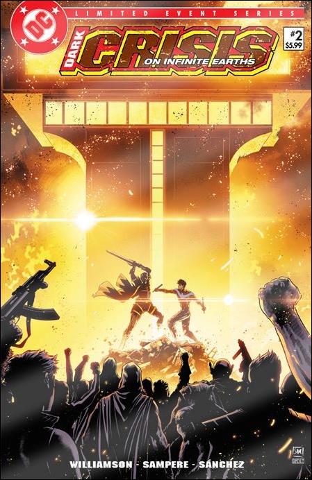 Dark Crisis issue 2-J Daniel Sampere 1:25 Foil Cover (2nd Printing)