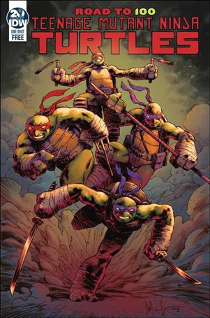 Teenage Mutant Ninja Turtles: Road to 100 Cover Image 1