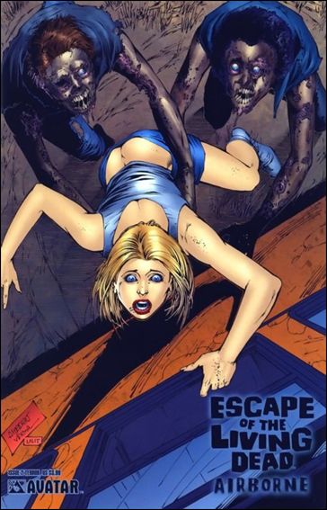 Escape of the Living Dead: Airborne issue 2-E Terror Cover