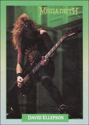 Rock Cards (Base Set) card 43 David Ellefson