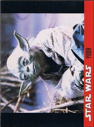 Star Wars Candy Heads Collector Set (Promo) card 3 Yoda