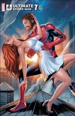 Ultimate Spider-Man (2024) issue 7-F Tyler Kirkham Retailer Excl. Homage Dress Cover