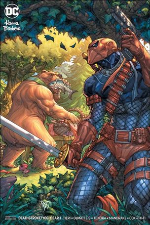 Deathstroke/Yogi Bear Special issue 1-B Paolo Pantalena Cover