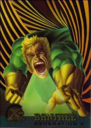 1996 Fleer Ultra X-Men All Chromium (Base Set) card 29 Banshee