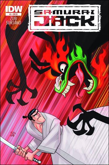 Samurai Jack issue 3-C 1:10 Cover