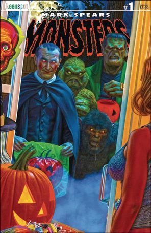Mark Spears Monsters issue 1-L Mark Spears Trick or Treat Cover (2nd Printing)