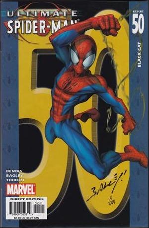 Ultimate Spider-Man (2000) issue 50-B Dynamic Forces (signed by Mark Bagley) 1/499