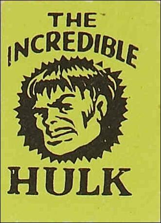 Marvel Mini-Books: The Incredible Hulk issue nn-C Lime Green Cover