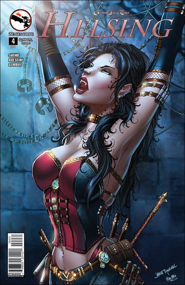 Grimm Fairy Tales Presents Helsing issue 4-C Jamie Tyndall Cover