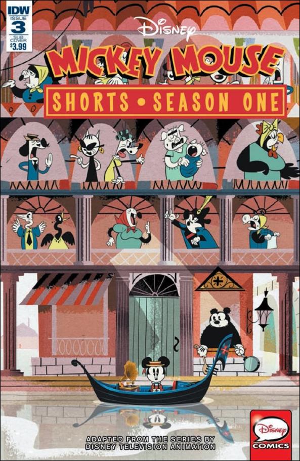 Mickey Mouse Shorts: Season One issue 3-B Final Frame Subscription Cover