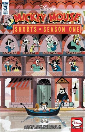 Mickey Mouse Shorts: Season One issue 3-B Final Frame Subscription Cover