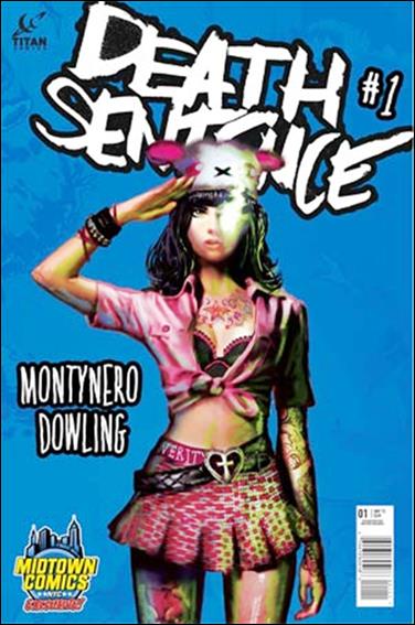 Death Sentence issue 1-F Montynero Midtown Comics Cover
