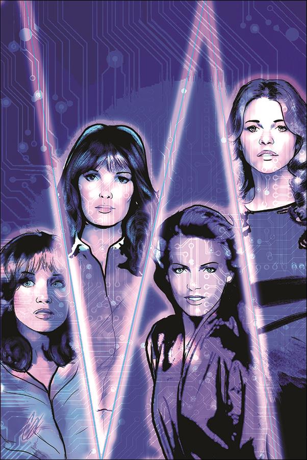 Charlie's Angels vs The Bionic Woman issue 4-D Cat Staggs 1:20 Virgin Cover
