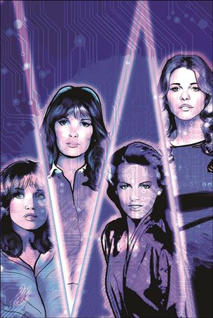Charlie's Angels vs The Bionic Woman issue 4-D Cat Staggs 1:20 Virgin Cover