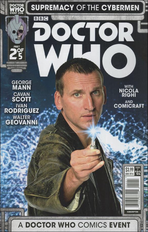 Doctor Who Event 2016: Supremacy of the Cybermen issue 2-B Subscription Photo Cover