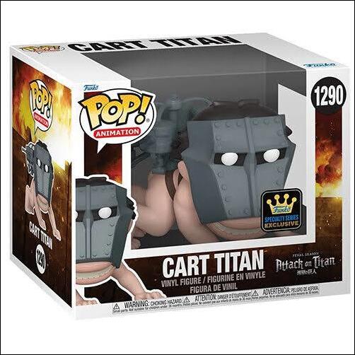 POP! Animation figure 1290 Cart Titan (6 inch)