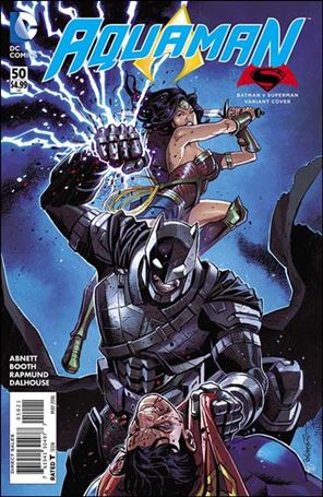 Aquaman (2011) issue 50-B Jose Luis Garcia-Lopez Batman v Superman Cover