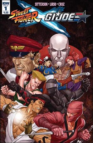 Street Fighter x G.I. Joe Cover Image 1