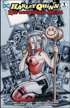 Harley Quinn 25th Anniversary Special issue 1-Q Chad Hardin Nerd Store Comics Cover