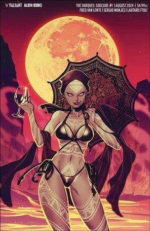 Darques: Soulside issue 2-B Rocio Zucchi Swimsuit Cover