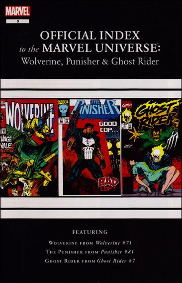 Wolverine, Punisher & Ghost Rider: Official Index to the Marvel Universe  issue 3