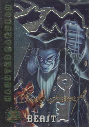 1996 Fleer Ultra X-Men All Chromium (Gold Signature Parallel Base Set) card 90 Beast