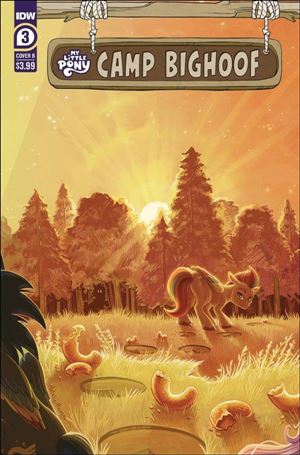 My Little Pony: Camp Bighoof issue 3-B Natalie Haines Cover
