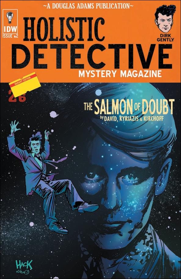 Dirk Gently's Holistic Detective Agency: The Salmon of Doubt issue 2-C Robert Hack 1:10 Cover