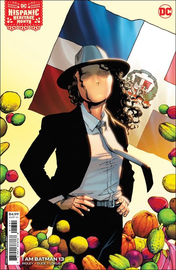 I am Batman issue 13-C Georges Jeanty "Hispanic Heritage" Cardstock Cover