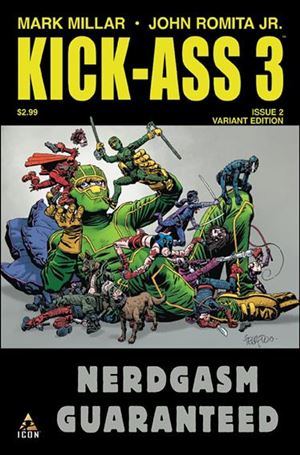 Kick-Ass 3 issue 2-B Duncan Fegredo Cover