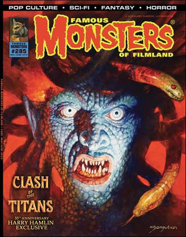 Famous Monsters of Filmland issue 285-B Sanjulian Diamond Cover