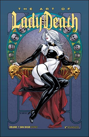 Art of Lady Death issue 1-B San Diego Comic-Con Cover 1/350