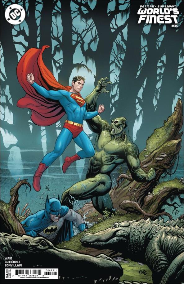 Batman/Superman: World's Finest issue 35-B Frank Cho Cardstock Cover