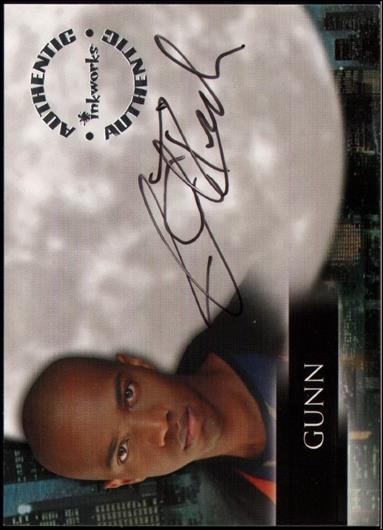 Angel: Season Two (Autograph Subset) card A8 J. August Richards as Gunn