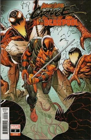 Absolute Carnage vs Deadpool issue 2-B Rob Liefeld Connecting Cover
