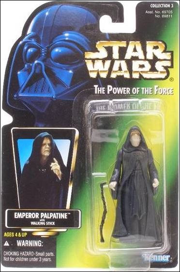 Star Wars: The Power of the Force 2 3 3/4" Basic Action Figures figure 33-C Emperor Palpatine (Collection 3)