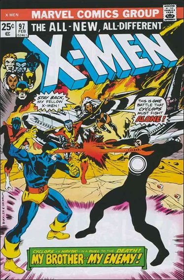 X-Men 97 A, Feb 1976 Comic Book by Marvel