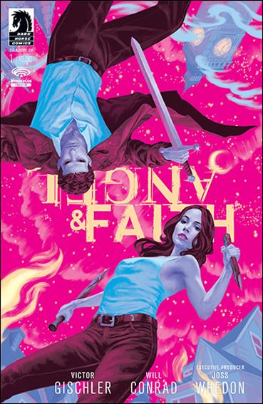 Angel & Faith Season 10 issue 1-D Steve Morris WonderCon Cover 1/500