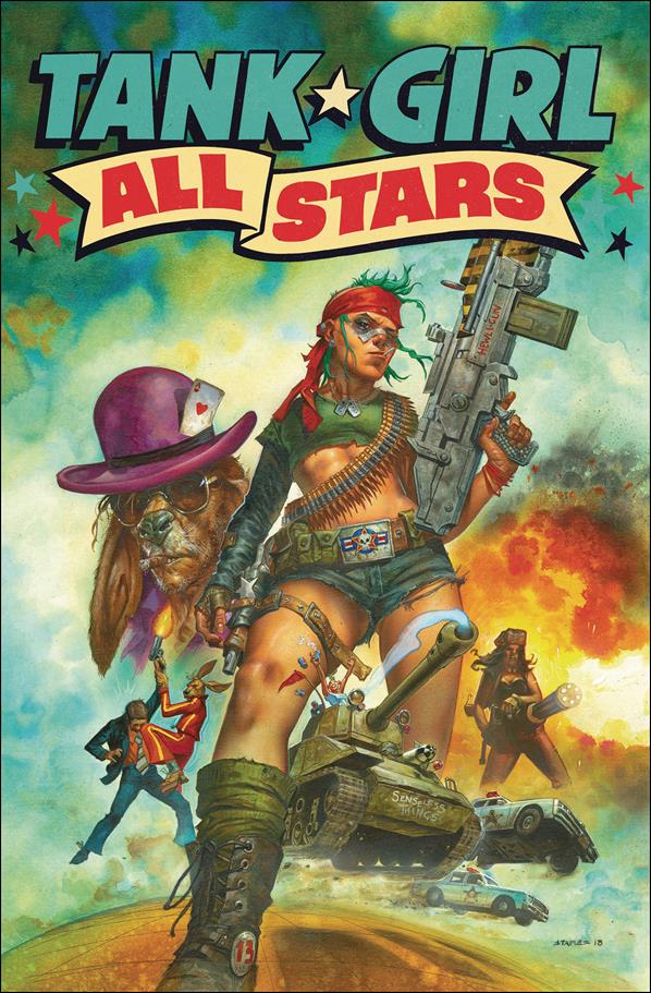 Tank Girl All Stars issue 4-B Greg Staples Cover