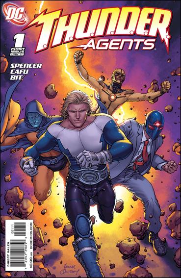 T.H.U.N.D.E.R. Agents (2011) issue 1 Frank Quitely Cover