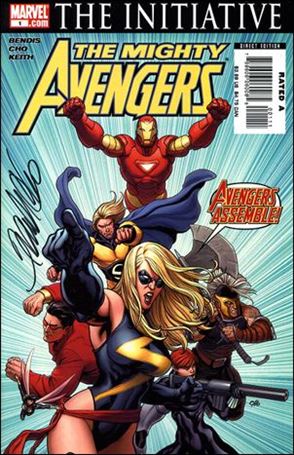 Mighty Avengers (2007) issue 1-D Dynamic Forces (Signed by Frank Cho) 1/400